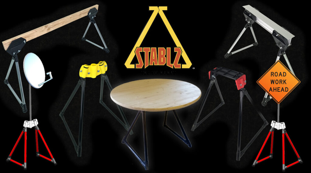 STABLZ All Terrain Products featuring Tap To Adapt™ Technology