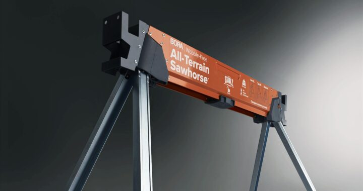 Bora All-Terrain Sawhorse Featuring Tap To Adapt Technology from Stablz